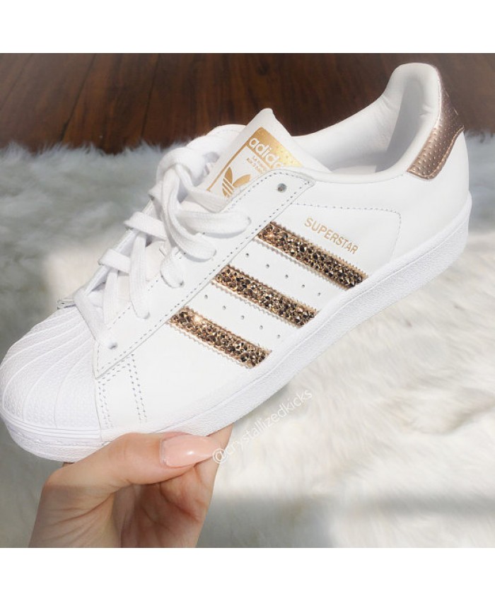 adidas superstar rose gold